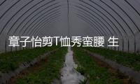 章子怡剪T恤秀蛮腰 生二胎后身材纤细魅力不减