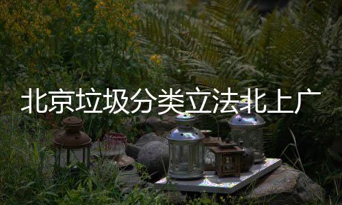 入强广深将进北京北上制分垃圾立法类分类