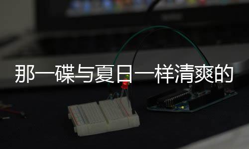 那一夏日碟与的小清爽藕片菜凉拌一样酸辣